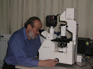 Foissner am Axiovert