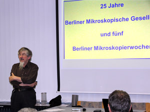 Beginn der 5. Berliner Mikroskopierwoche