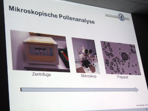 Pollenanalyse Zentrifuge